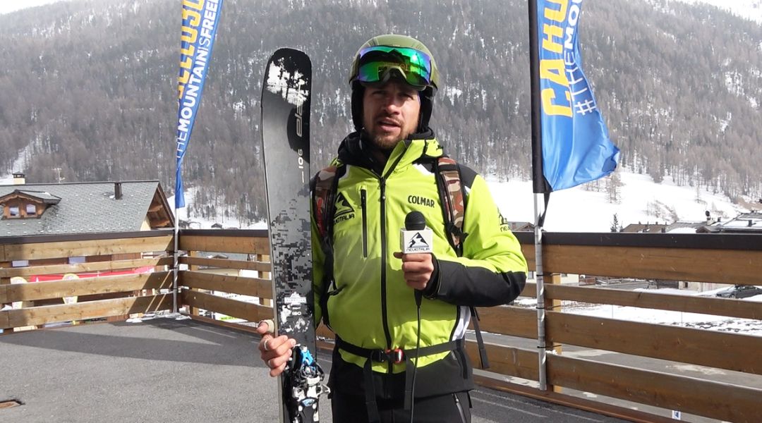 Alberto Magri al test di Elan Ripstick 106 Black Ed. (2024)