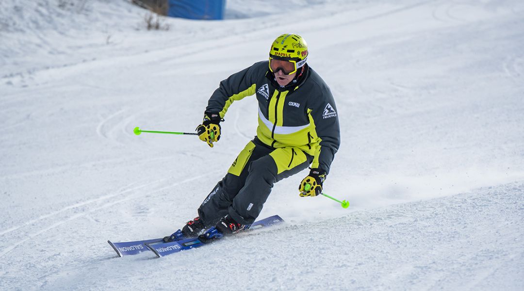 Fabio Della Vedova al test di Salomon S/Race SL PRO (2024)