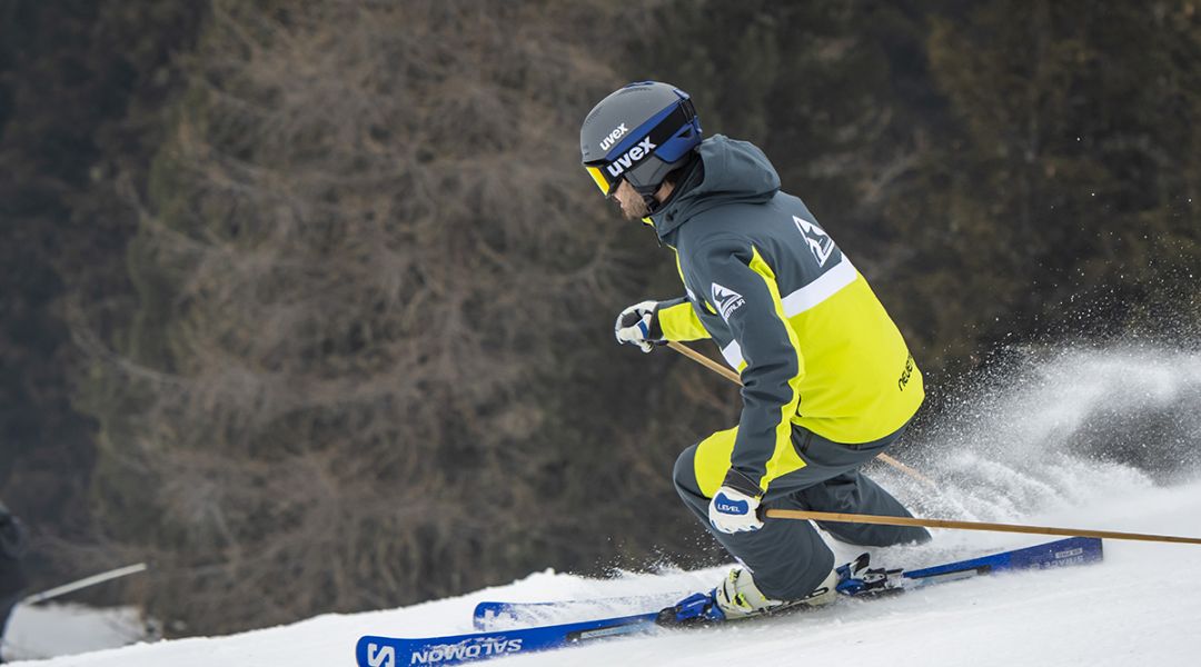 Federico Casnati al test di Salomon S/Race GS PRO 175 (2023)