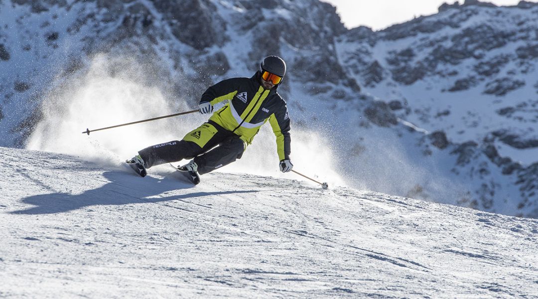 Federico Casnati al test di Atomic Redster Q7 Revoshock C (2023)
