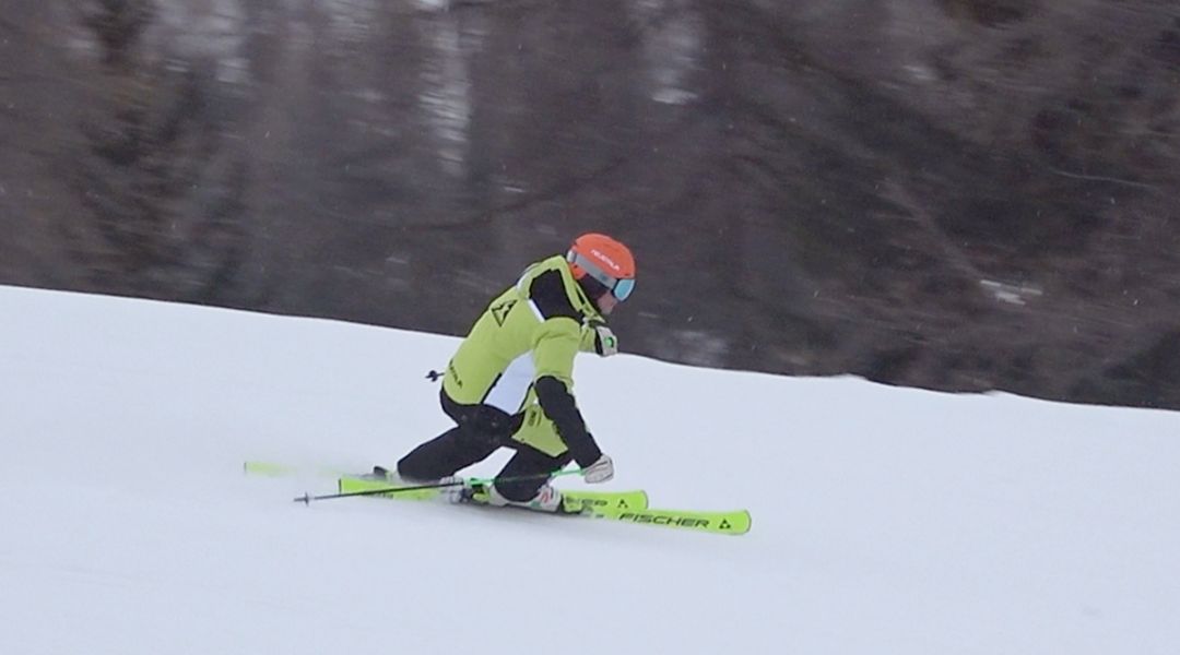 Claudio Gilardini al test di Volkl Racetiger RC  (2025)