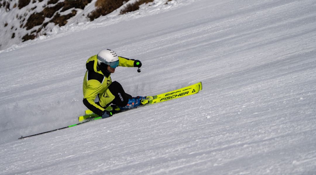 Matteo Garino al test di Fischer RC4 Worldcup RC Pro M-plate (2024)