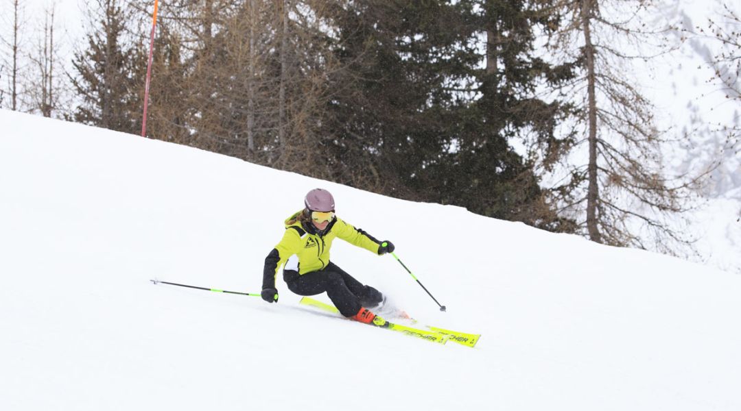 Valeria Poncet al test di Fischer RC4 Worldcup RC Pro M-plate (2024)