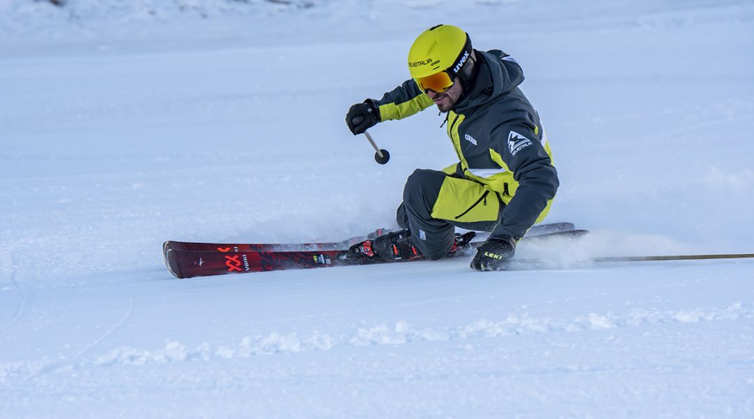 Giordano Magri al test di Volkl Deacon 72 (2023)