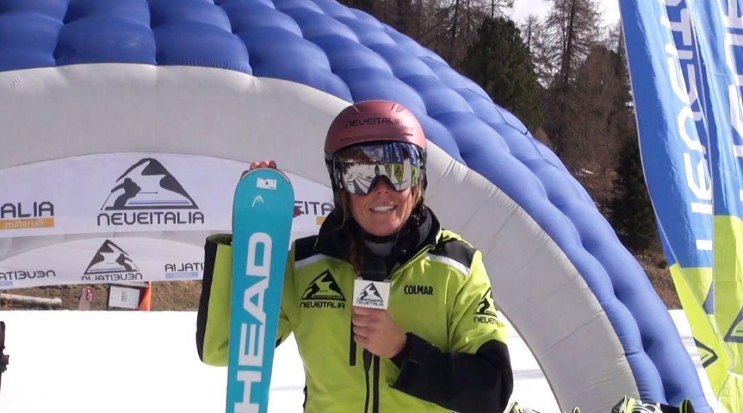 Valeria Poncet al test di Head Worldcup Rebels e-SL Pro (2024)