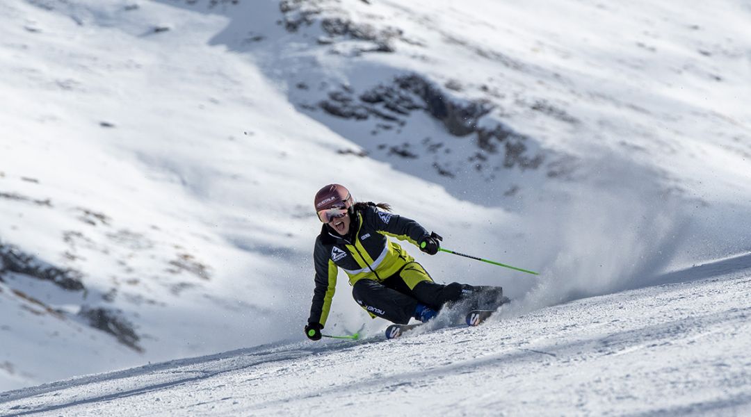 Laura Jardi al test di Salomon S/Race Prime GS  (2023)