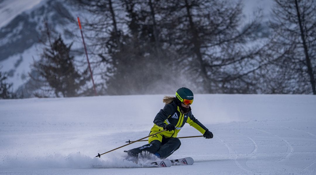 Michela Speranzoni al test di Rossignol Hero Master ST M13 R22 (2024)