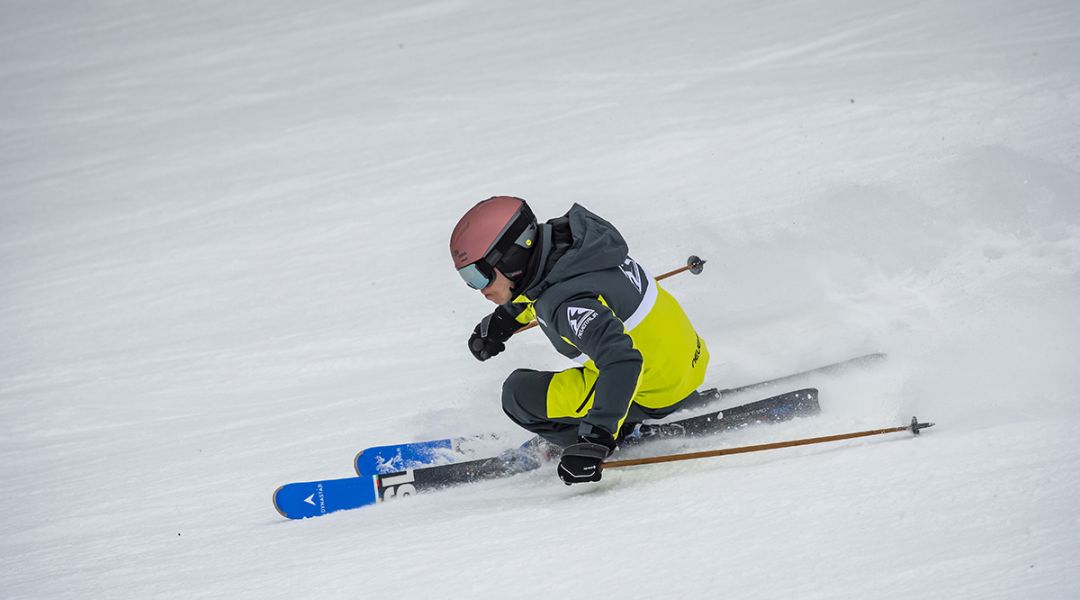 Davide Marinelli al test di Dynastar Speed Omeglass Master SL (Limited edition Clement Noel) (2023)