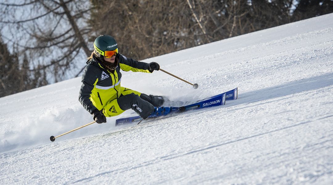 Michela Speranzoni al test di Salomon S/Race SL PRO (2024)