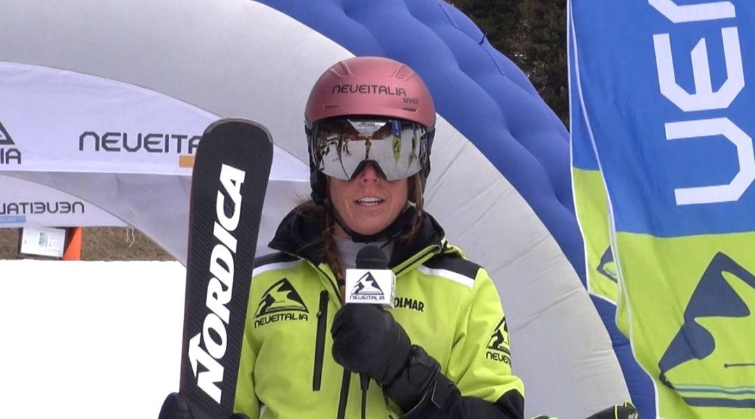 Valeria Poncet al test di Nordica Dobermann SLR DC FDT (2024)