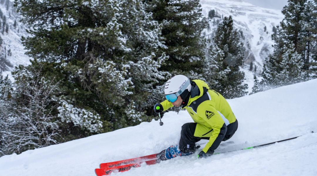 Matteo Garino al test di Nordica Dobermann Spitfire Ti FDT (2024)