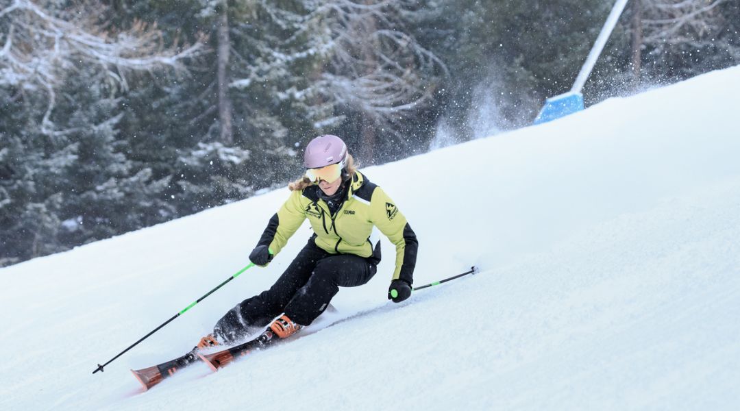Valeria Poncet al test di Rossignol Forza 70+ Ti Master (2024)