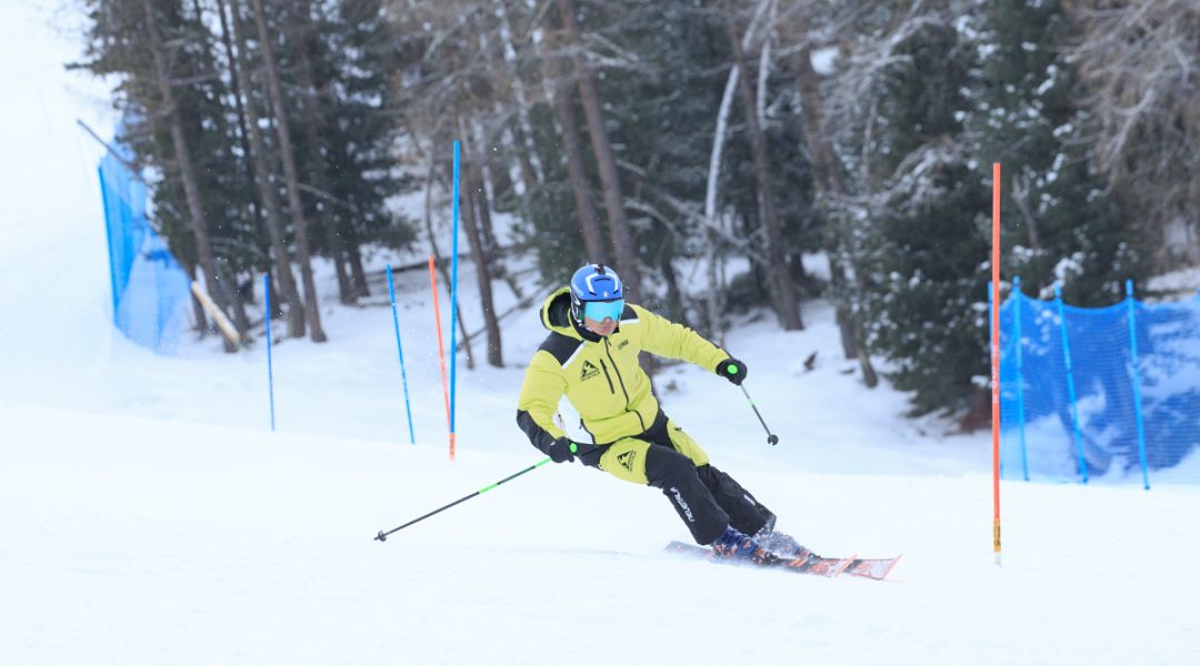 Giancarlo Bovio al test di Rossignol Forza 70+ Master (2024)