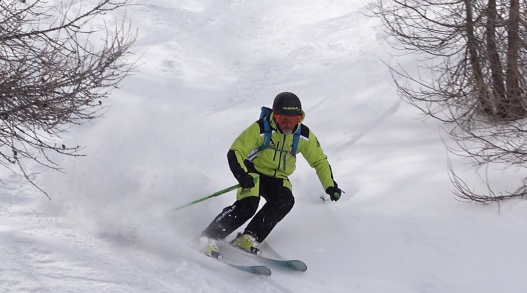 Davide Mazzucchelli al test di Rossignol Sender Free 110 (2024)