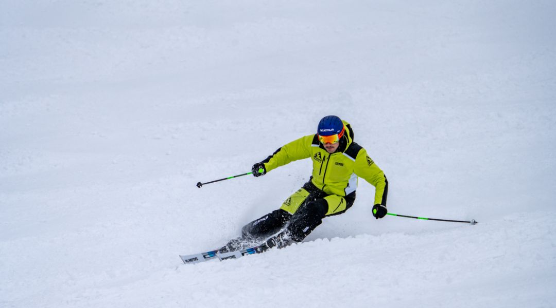 Riccardo Giacomel al test di Salomon Addikt (2024)