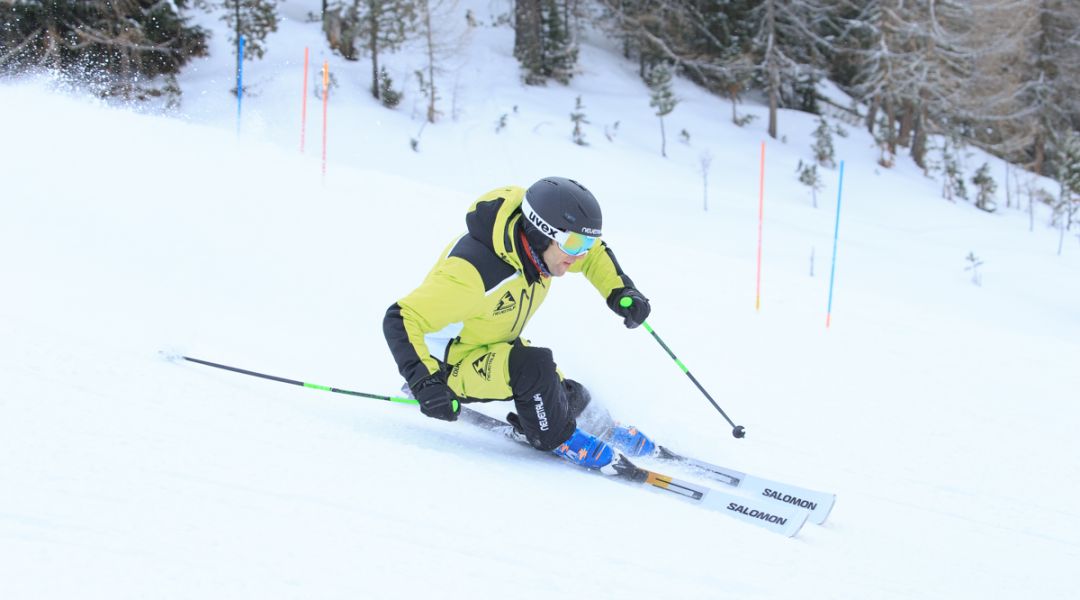 Matteo Garino al test di Salomon Addikt Pro (2024)