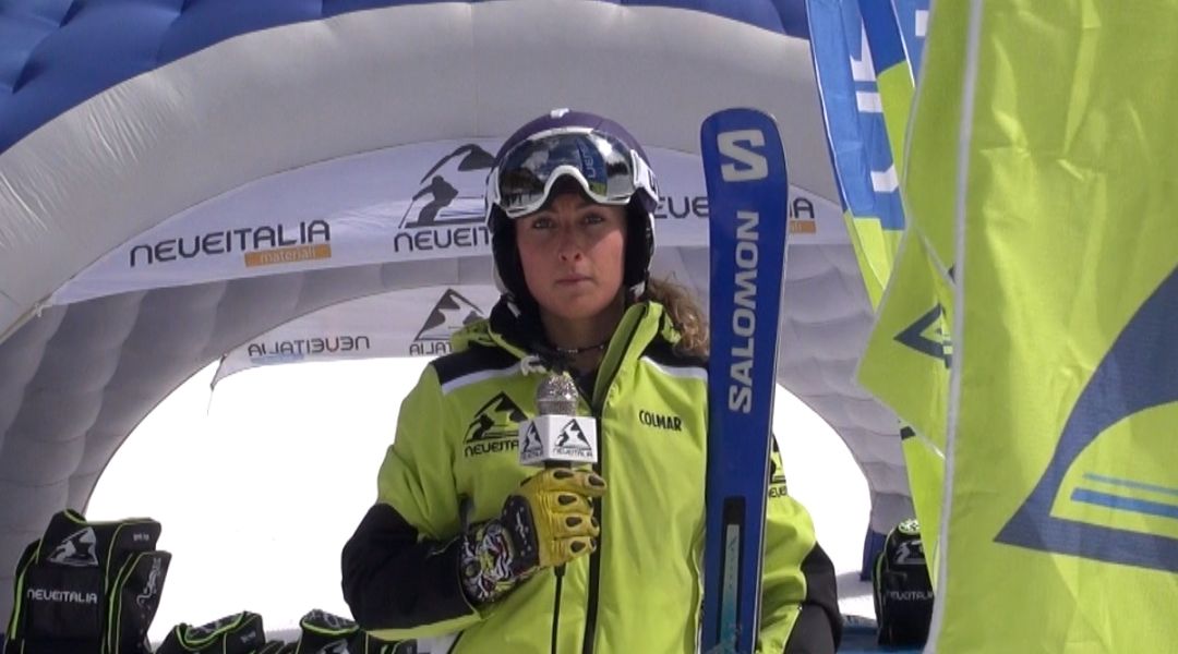 Giulia Antonucci al test di Salomon S/Race GS PRO (2024)