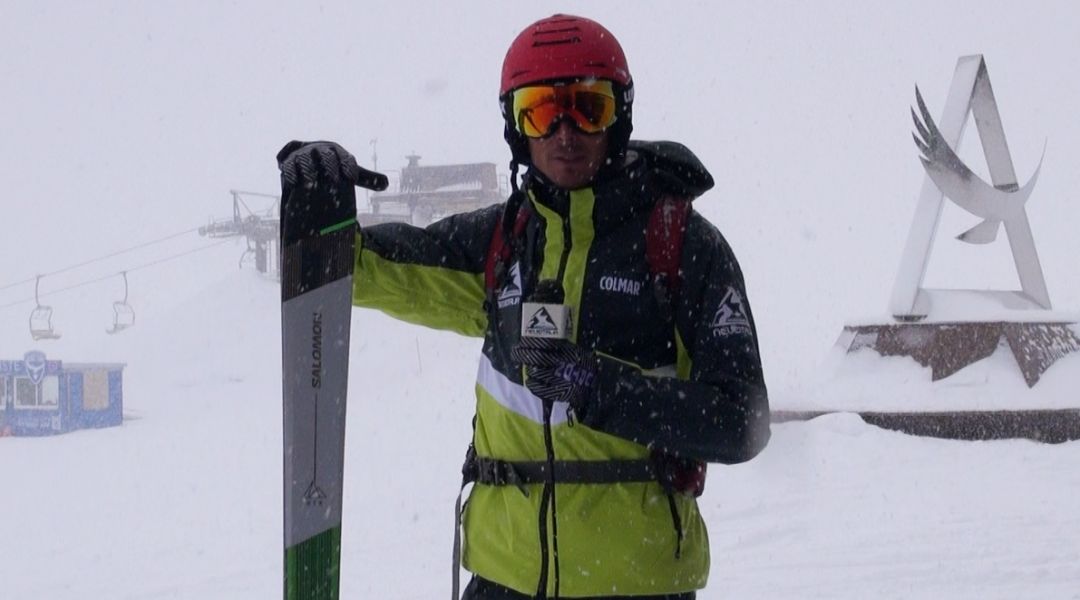 Federico Mezzavilla al test di Salomon MTN 86 Pro (2023)