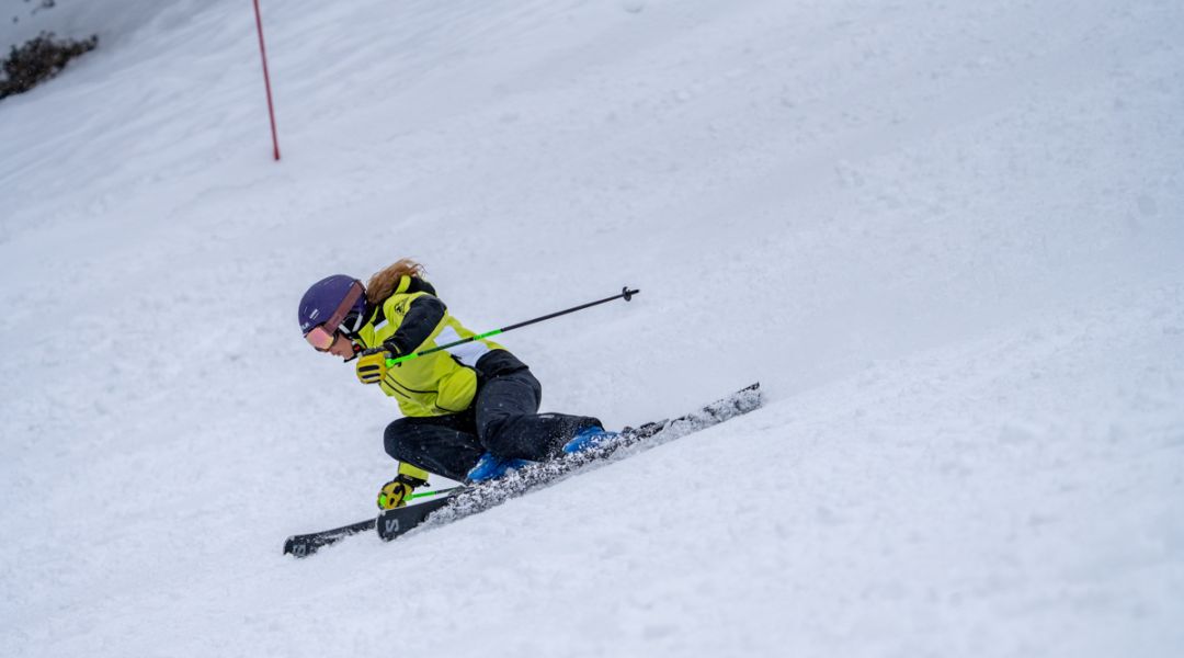 Giulia Antonucci al test di Salomon S/Max n°10 (2024)