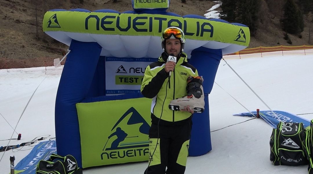 Alessio Scannella al test di Salomon S/Pro Supra Dual Boa 120 GW (2026)