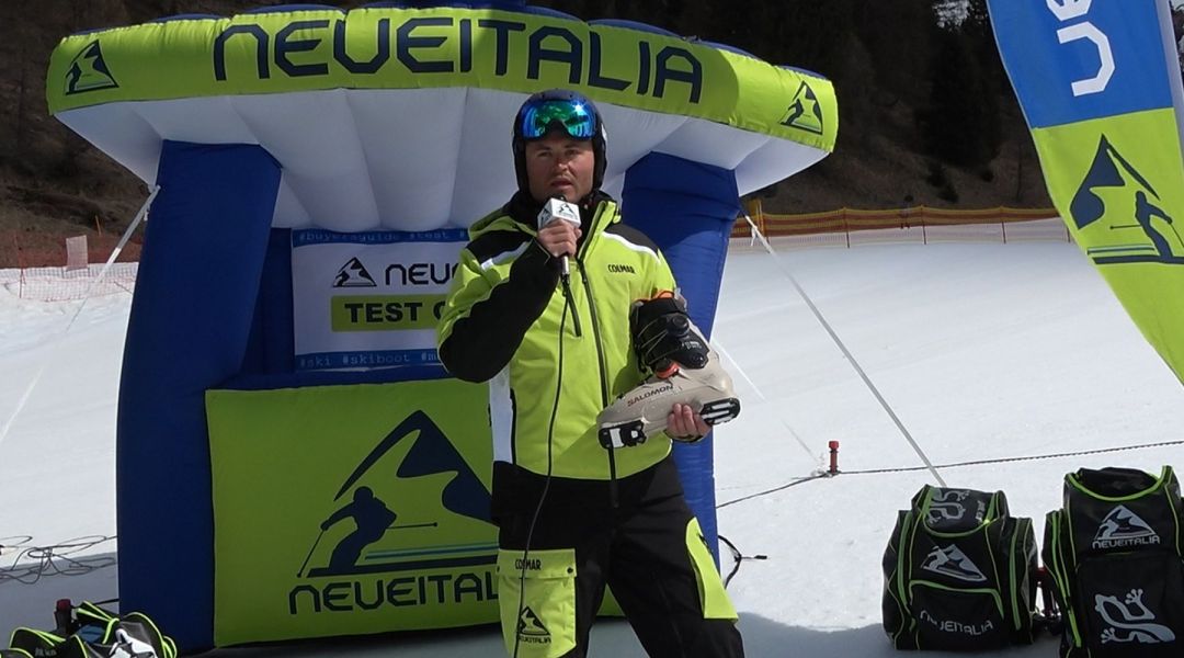 Lorenzo Pedrolini al test di Salomon S/Pro Supra Dual Boa 120 GW (2026)