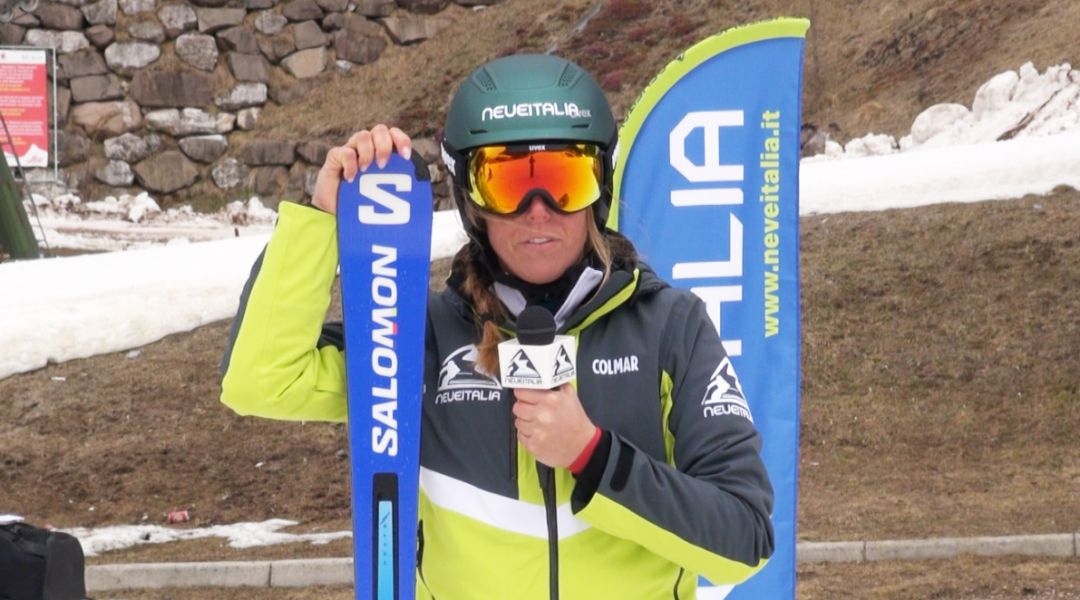 Valeria Poncet al test di Salomon S/Race Prime SL (2023)