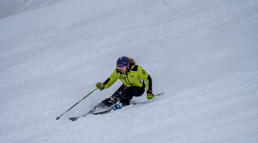 Giulia Antonucci al test di Volkl Flair SC Carbon (2024)