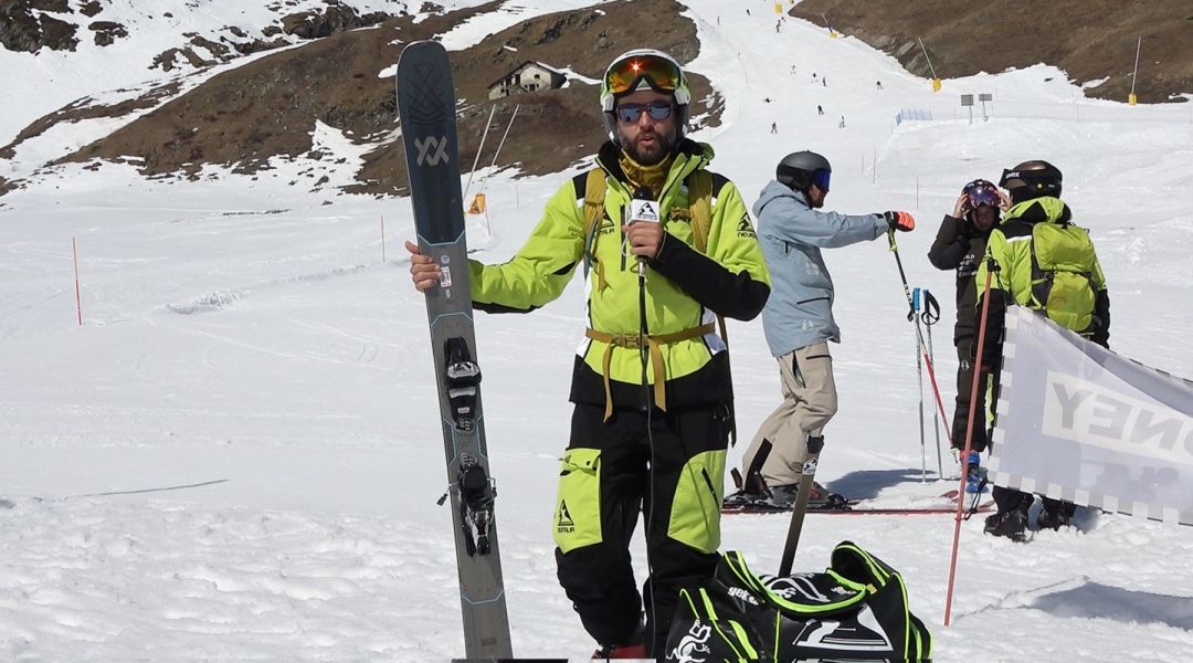 Alberto Ciannamea al test di Volkl Mantra 102 (2026)