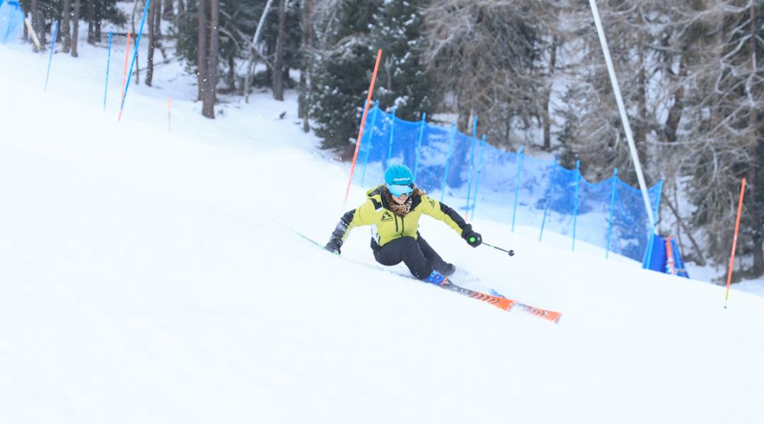 Laura Jardi al test di Volkl Racetiger GS (2025)