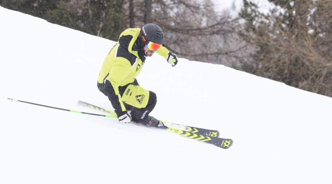 Giordano Magri al test di Volkl Racetiger SC (2024)