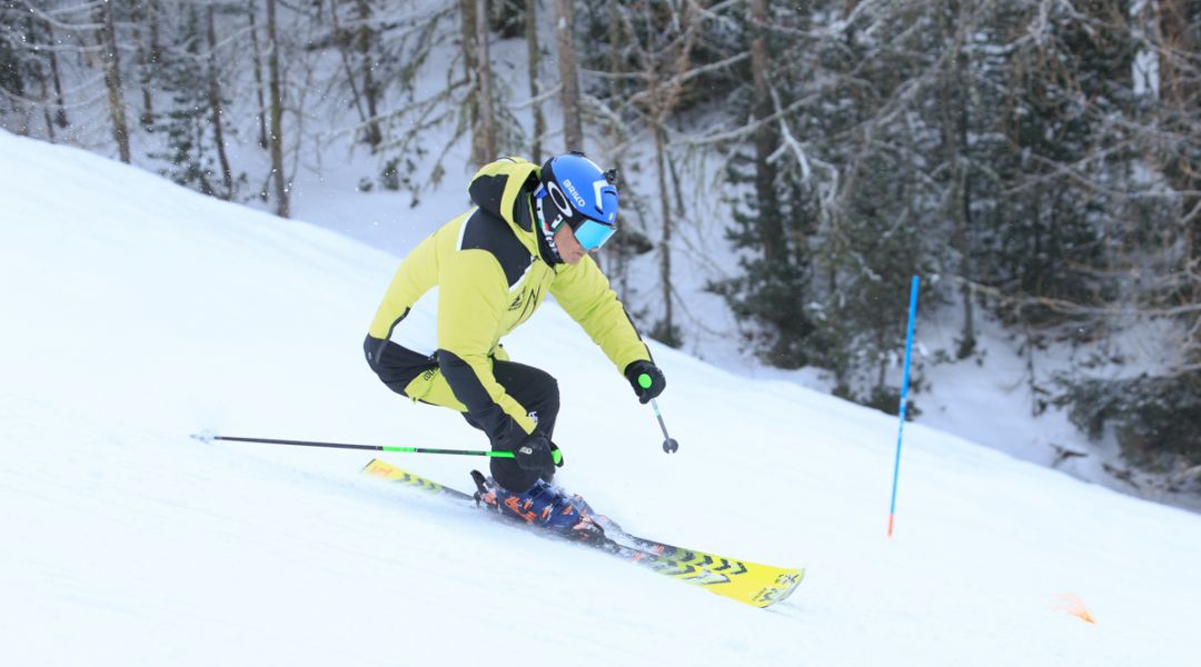 Giancarlo Bovio al test di Volkl Racetiger SL (2024)