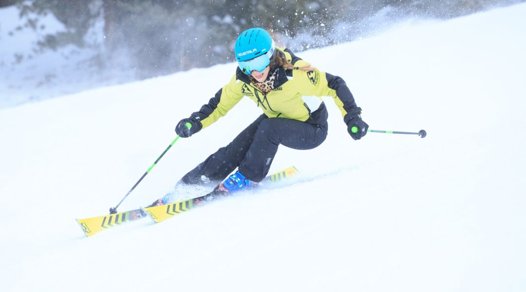 Laura Jardi al test di Volkl Racetiger SL (2024)