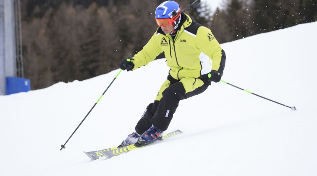 Giancarlo Bovio al test di Volkl Racetiger SC (2024)