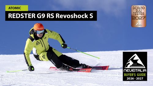 Atomic redster g9 rs revoshock s - neveitalia ski test 2025/2026