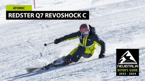 Atomic  redster q7 revoshock - neveitalia ski-test 2023/2024