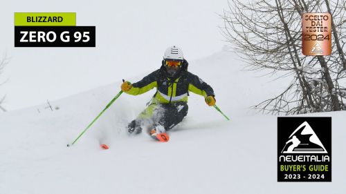 Blizzard zero g 95 - neveitalia - ski test 2023/2024