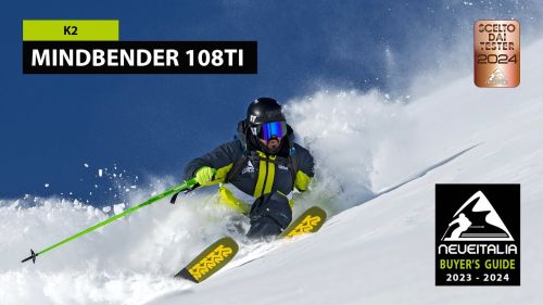 K2 mindbender 108ti - neveitalia - ski test - 2023-2024