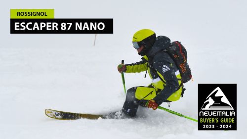 Rossignol escaper 87 nano - neveitalia - ski test - 2023-2024
