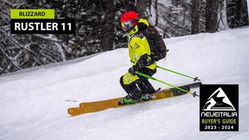 Blizzard rustler 11 - neveitalia - ski test - 2023/2024