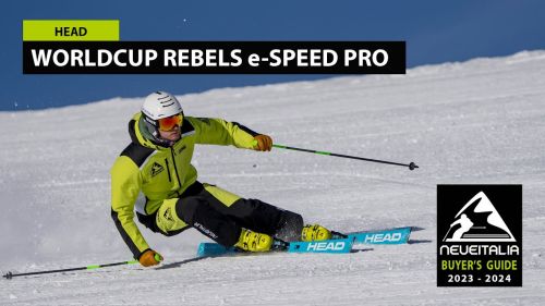 Head worldcup rebels e-speed pro - neveitalia - ski test - 2023/2024