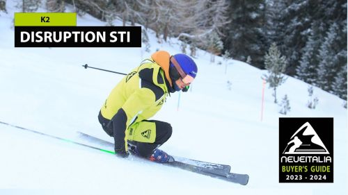 K2 disruption sti - neveitalia - ski test - 2023-2024