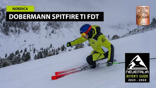 Nordica dobermann spitfire ti fdt - neveitalia - ski test - 2023/2024