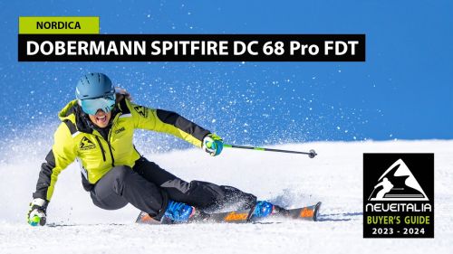 Nordica dobermann spitfire dc 68 pro fdt - neveitalia - ski test - 2023/2024