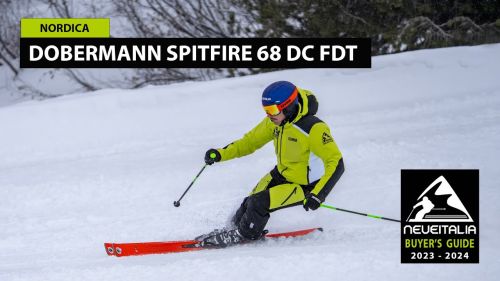 Nordica dobermann spitfire 68 dc fdt - neveitalia - ski test - 2023/2024