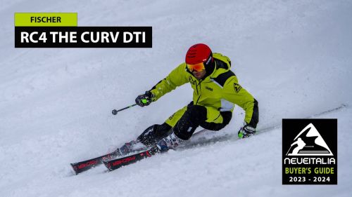 Fischer rc4 the curv dti - neveitalia - ski test - 2023/2024