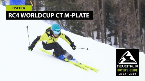 Fischer rc4 worldcup ct m-plate - neveitalia - ski test - 2023/2024