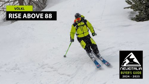 Völkl rise above 88- neveitalia ski-test 2024/2025