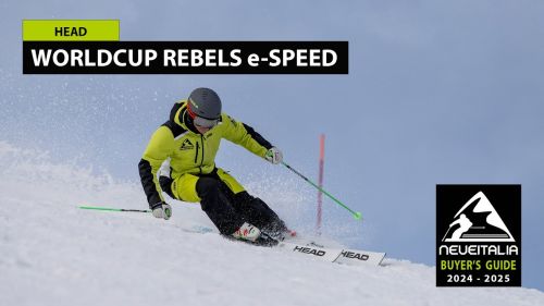 Head worldcup rebels e-speed - neveitalia ski-test 2024/2025