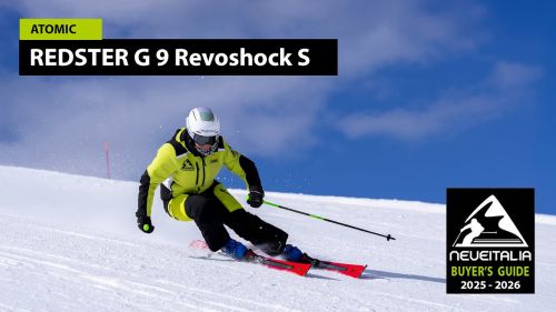 Atomic redster g9 revoshock s - neveitalia ski-test 2025/2026