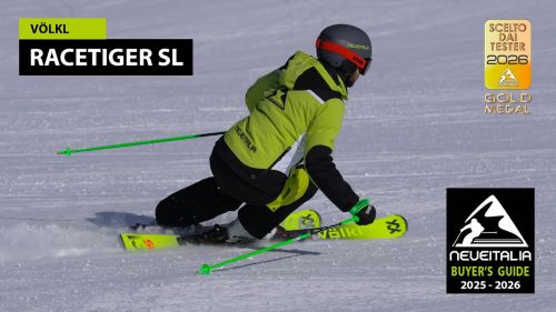 Volkl racetiger sl - neveitalia - ski test - 2025-2026